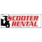 Signmission SCOOTER RENTAL BANNER SIGN scooter rent vespa shop travel mobility B-72 Scooter Rental - alternate 1